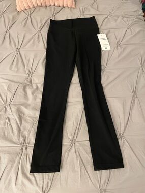 Love poem full length black legging.